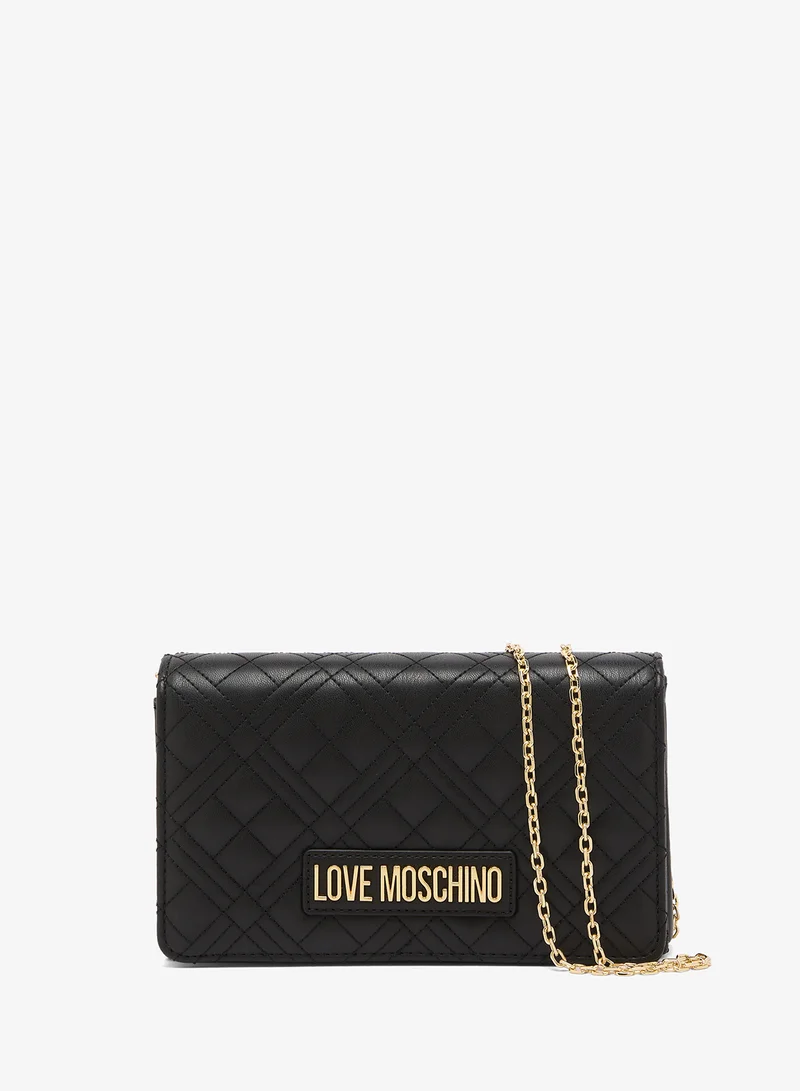 Smart Daily Quilted PU Crossbody Bag